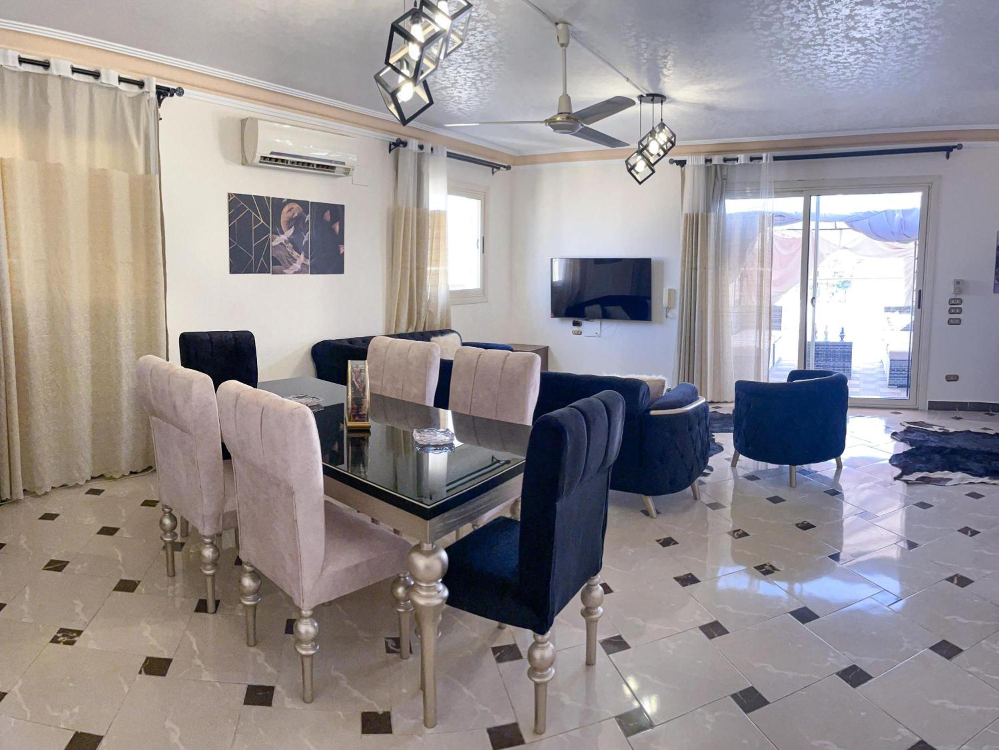 2Bd Apartment In A Rooftop With A Private Terrace Le Caire Extérieur photo